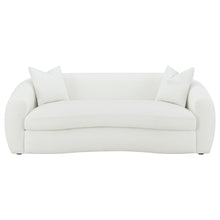 Load image into Gallery viewer, Isabella 3-piece Upholstered Tight Back Living Room Set White
