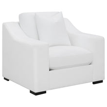 Load image into Gallery viewer, Ashlyn 3-piece Upholstered Sloped Arms Living Room Set White
