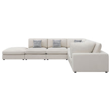 Load image into Gallery viewer, Serene 6-piece Upholstered Modular Sectional Beige

