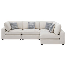 Load image into Gallery viewer, Serene 4-piece Upholstered Modular Sectional Beige
