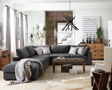 Load image into Gallery viewer, Serene 6-piece Upholstered Modular Sectional Charcoal
