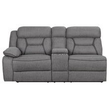 Load image into Gallery viewer, Higgins Modular Sectional Laf Power Loveseat Grey
