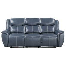 Load image into Gallery viewer, Sloane 2-piece Upholstered Motion Reclining Sofa Set Blue
