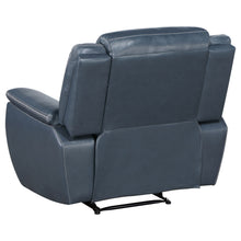 Load image into Gallery viewer, Sloane 3-piece Upholstered Motion Reclining Sofa Set Blue
