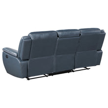 Load image into Gallery viewer, Sloane 3-piece Upholstered Motion Reclining Sofa Set Blue
