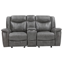 Load image into Gallery viewer, Conrad Upholstered Motion Loveseat Cool Grey

