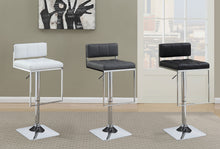 Load image into Gallery viewer, Alameda Adjustable Bar Stool White and Chrome
