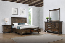 Load image into Gallery viewer, Franco 4-piece Eastern King Bedroom Set Burnished Oak
