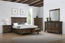Load image into Gallery viewer, Franco 5-piece Queen Bedroom Set Burnished Oak
