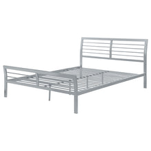 Load image into Gallery viewer, Cooper Metal Queen Open Frame Bed Silver

