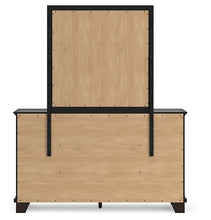 Load image into Gallery viewer, Covetown Twin Panel Bed with Mirrored Dresser and Nightstand
