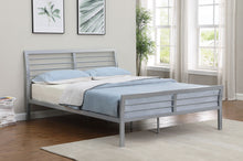 Load image into Gallery viewer, Cooper Metal Queen Open Frame Bed Silver
