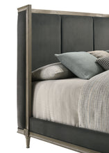 Load image into Gallery viewer, Alderwood Upholstered California King Wingback Bed Grey
