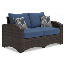 Load image into Gallery viewer, Ashley Express - Windglow Outdoor Loveseat and 2 Chairs with Coffee Table
