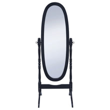 Load image into Gallery viewer, Foyet Oval Cheval Mirror Black
