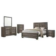 Load image into Gallery viewer, Janine 5-piece Eastern King Bedroom Set Grey
