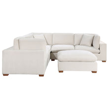 Load image into Gallery viewer, Lakeview 6-piece Upholstered Modular Sectional Sofa Ivory
