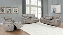 Load image into Gallery viewer, Greer Upholstered Tufted Back Glider Loveseat
