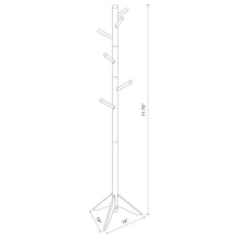 Load image into Gallery viewer, Devlin Coat Rack with 6 Hooks Grey

