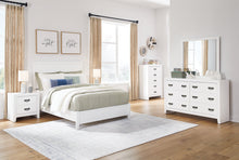 Load image into Gallery viewer, Binterglen California King Panel Bed with Dresser and Nightstand
