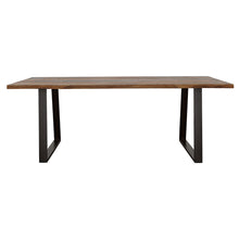 Load image into Gallery viewer, Ditman Live Edge Dining Table Grey Sheesham and Black
