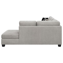 Load image into Gallery viewer, Whitson Cushion Back Upholstered Sectional Stone
