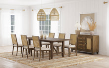 Load image into Gallery viewer, Matisse 7-piece Rectangular Dining Set Brown
