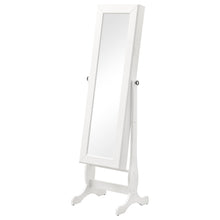 Load image into Gallery viewer, Batista Cheval Mirror with Jewelry Storage White
