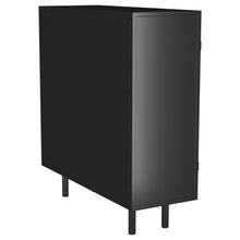 Load image into Gallery viewer, Dalia 2-door Accent Storage Cabinet with Shelving Black
