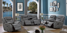 Load image into Gallery viewer, Conrad Upholstered Motion Loveseat Cool Grey
