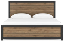 Load image into Gallery viewer, Vertani King Panel Bed with Mirrored Dresser, Chest and 2 Nightstands

