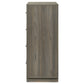Fenwick 4-drawer Chest of Drawers Grey Oak