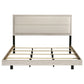 Trenton 54-inch Wood Eastern King Panel Bed Rustic Cream