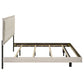 Trenton 54-inch Wood Eastern King Panel Bed Rustic Cream