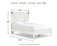 Ashley Express - Shawburn  Crossbuck Panel Platform Bed