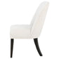 Leandro Upholstered Dining Side Chair Cream (Set of 2)