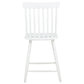 Andrews Windsor Counter Height Dining Side Chair White (Set of 2)