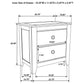 Hazlewood 2-drawer Nightstand Bedside Table Vineyard Oak