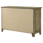 Hazlewood 6-drawer Bedroom Dresser Cabinet Vineyard Oak