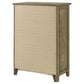 Hazlewood 5-drawer Bedroom Chest of Drawers Vineyard Oak