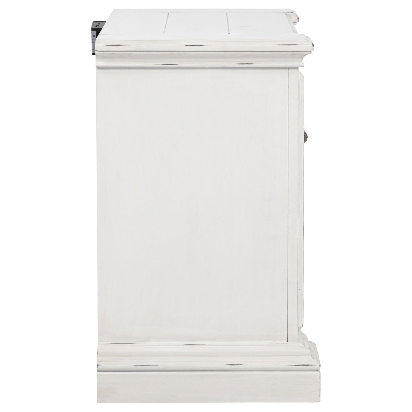 McKinney 2-drawer Nightstand with Dual USB Vintage White