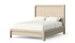 Solano 55-inch Eastern King Panel Bed Weathered Mango