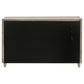 Lorient 8-drawer LED Bedroom Dresser Cabinet Ivory and Camel