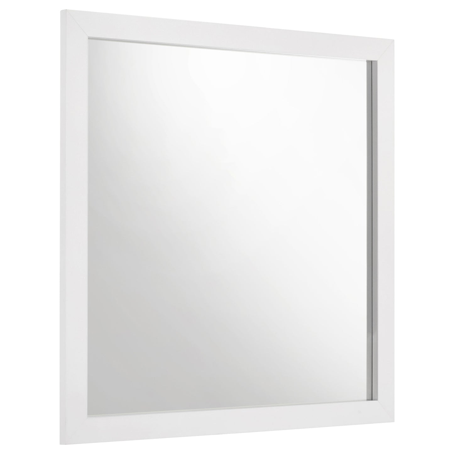 Ines Dresser Mirror Holographic White High Gloss