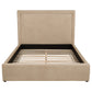Lawson 55-inch Upholstered Full Platform Bed Light Saddle