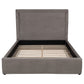 Lawson 55-inch Upholstered Eastern King Platform Bed Mushroom