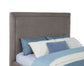 Lawson 55-inch Upholstered Eastern King Platform Bed Mushroom