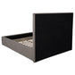 Lawson 55-inch Upholstered Queen Platform Bed Mushroom