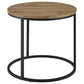 Lainey Round Occasional Side End Table Mango