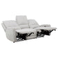 Sylmar 2-piece Chenille Power Reclining Sofa Set Dove Grey